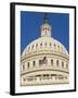 Capitol Building and Flag-Rudy Sulgan-Framed Photographic Print