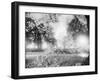 Capitol Building and Lawn after Hurricane-null-Framed Photographic Print