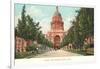 Capitol Building at Austin, Texas-null-Framed Art Print