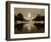 Capitol Building at Dusk, Washington DC, USA-Walter Bibikow-Framed Photographic Print