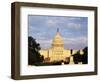 Capitol Building at Dusk, Washington DC, USA-Walter Bibikow-Framed Photographic Print