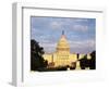 Capitol Building at Dusk, Washington DC, USA-Walter Bibikow-Framed Photographic Print