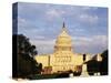 Capitol Building at Dusk, Washington DC, USA-Walter Bibikow-Stretched Canvas