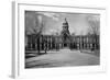 Capitol Building at the End of a Cheyenne Street-null-Framed Photographic Print