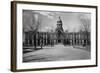 Capitol Building at the End of a Cheyenne Street-null-Framed Photographic Print