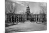 Capitol Building at the End of a Cheyenne Street-null-Mounted Photographic Print