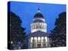 Capitol Building at Twilight, Little Rock, Arkansas-Dennis Flaherty-Stretched Canvas