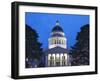 Capitol Building at Twilight, Little Rock, Arkansas-Dennis Flaherty-Framed Photographic Print