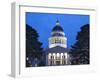 Capitol Building at Twilight, Little Rock, Arkansas-Dennis Flaherty-Framed Photographic Print