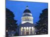 Capitol Building at Twilight, Little Rock, Arkansas-Dennis Flaherty-Mounted Photographic Print