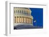 Capitol Building Dome Detail at Night - Washington DC United States-Orhan-Framed Photographic Print