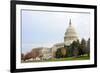 Capitol Building in Autumn, Washington DC USA-Orhan-Framed Photographic Print