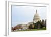 Capitol Building in Autumn, Washington DC USA-Orhan-Framed Photographic Print