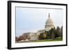 Capitol Building in Autumn, Washington DC USA-Orhan-Framed Photographic Print