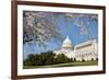 Capitol Building in Spring - Washington DC-Orhan-Framed Photographic Print