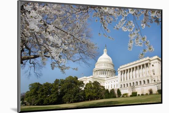 Capitol Building in Spring - Washington DC-Orhan-Mounted Photographic Print