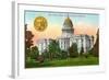 Capitol Building, Sacramento-null-Framed Art Print