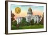 Capitol Building, Sacramento-null-Framed Art Print