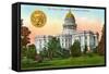 Capitol Building, Sacramento-null-Framed Stretched Canvas