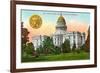 Capitol Building, Sacramento-null-Framed Art Print