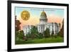 Capitol Building, Sacramento-null-Framed Art Print