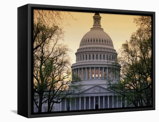 Capitol Building, Washington, D.C., USA-null-Framed Stretched Canvas