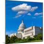 Capitol Building Washington DC Sunlight Day USA US Congress-holbox-Mounted Photographic Print