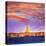 Capitol Building Washington DC Sunset at US Congress USA-holbox-Stretched Canvas