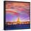 Capitol Building Washington DC Sunset at US Congress USA-holbox-Framed Photographic Print