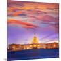 Capitol Building Washington DC Sunset at US Congress USA-holbox-Mounted Photographic Print