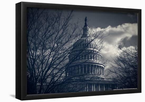 Capitol Building Washington DC-null-Framed Poster