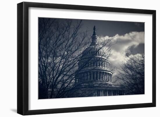 Capitol Building Washington DC-null-Framed Photo