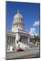 Capitol Building with Classic Old Car, Old Town, Havana, Cuba-Richard Maschmeyer-Mounted Photographic Print