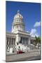 Capitol Building with Classic Old Car, Old Town, Havana, Cuba-Richard Maschmeyer-Mounted Photographic Print