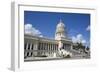 Capitol Building with Classic Old Car, Old Town, Havana, Cuba-Richard Maschmeyer-Framed Photographic Print