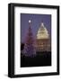 Capitol Christmas Tree at Dusk in Front of U.S. Capitol, Washington D.C.-Joseph Sohm-Framed Photographic Print