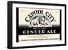 Capitol City Pale Dry Ginger Ale-null-Framed Art Print