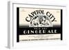 Capitol City Pale Dry Ginger Ale-null-Framed Art Print