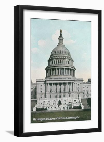 Capitol Dome-null-Framed Art Print