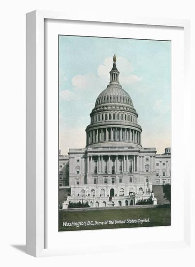 Capitol Dome-null-Framed Art Print