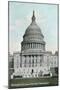 Capitol Dome-null-Mounted Art Print