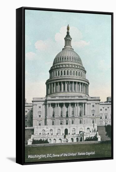 Capitol Dome-null-Framed Stretched Canvas