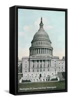 Capitol Dome-null-Framed Stretched Canvas