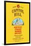 Capitol Hill Kentucky Straight Bourbon Whiskey-null-Framed Art Print