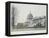 Capitol in Washington, United States of America-null-Framed Stretched Canvas