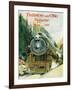 Capitol Limited 1928-Charles H. Dickson-Framed Giclee Print