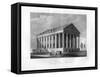 Capitol of Virginia, Richmond, USA, 1855-null-Framed Stretched Canvas