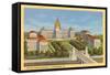 Capitol Park Extension, Harrisburg-null-Framed Stretched Canvas