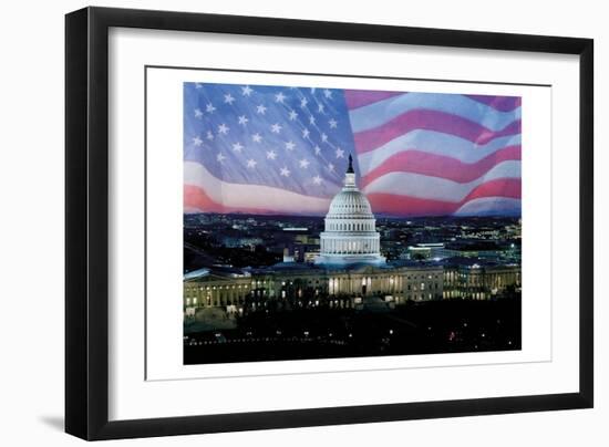Capitol Pride-Marcus Prime-Framed Art Print
