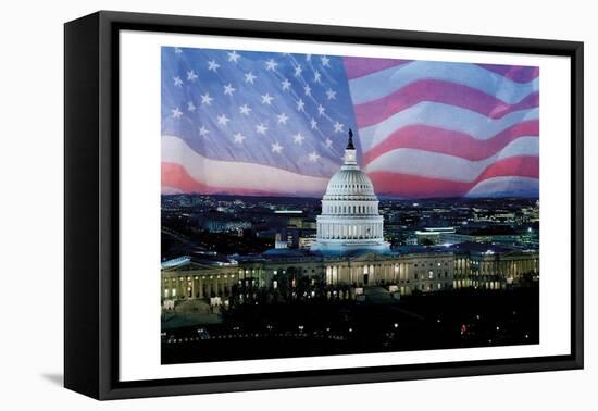 Capitol Pride-Marcus Prime-Framed Stretched Canvas